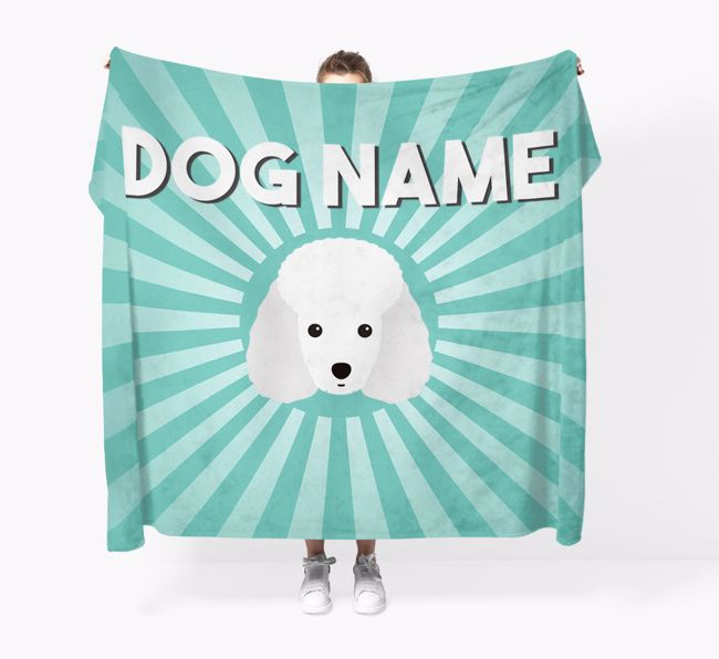 Sun Rays: Personalised {breedFullName} Throw Blanket